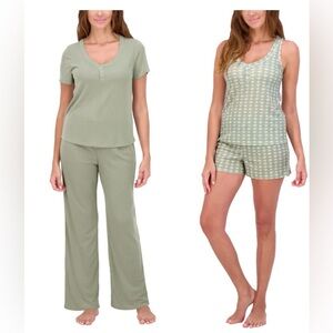 NWT Live2lounge Women's 4pcs pointelle lounge Set